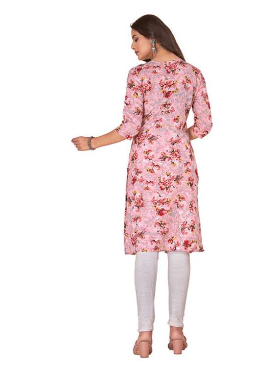 women pack of 2 printed straight kurta - 22260681 -  Standard Image - 4