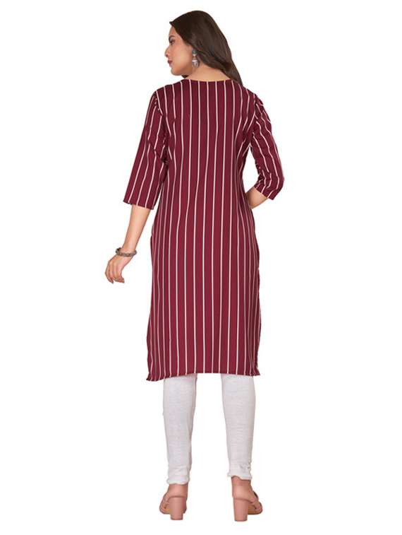 women pack of 2 printed straight kurta - 22260682 -  Standard Image - 4