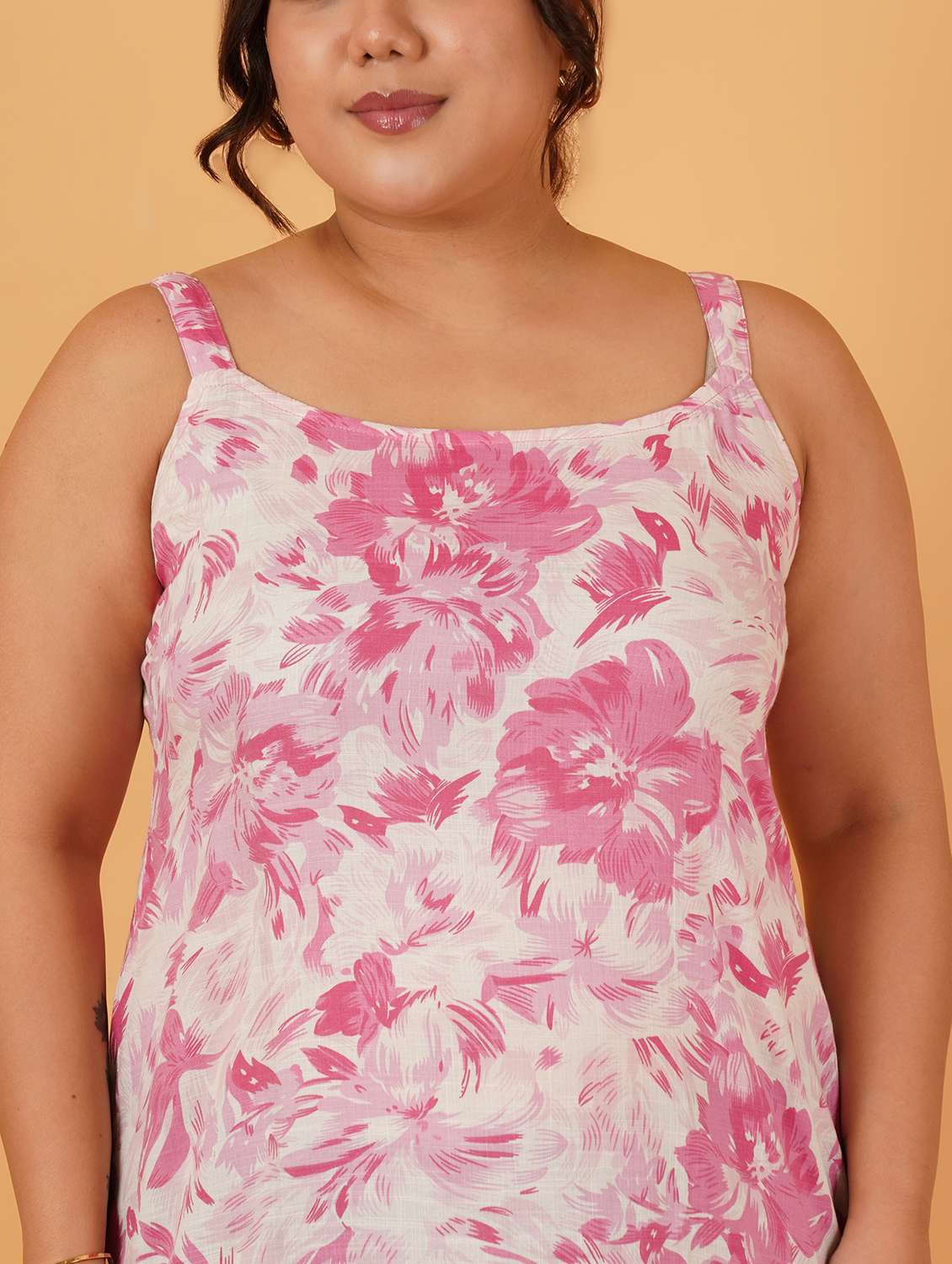 women floral sleeveless straight kurta - 22260742 -  Standard Image - 4