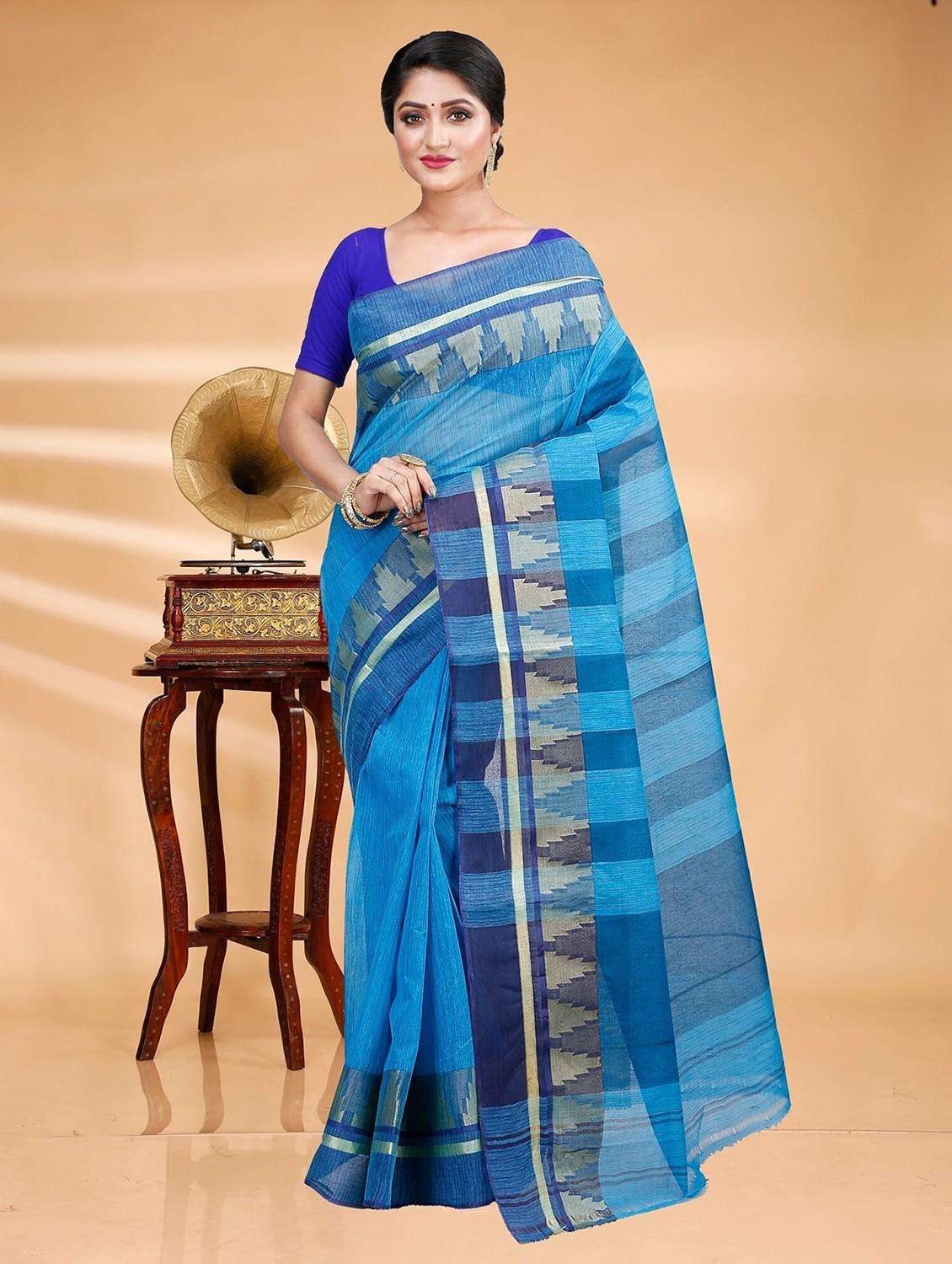 women self design handloom saree - 22260785 -  Standard Image - 1
