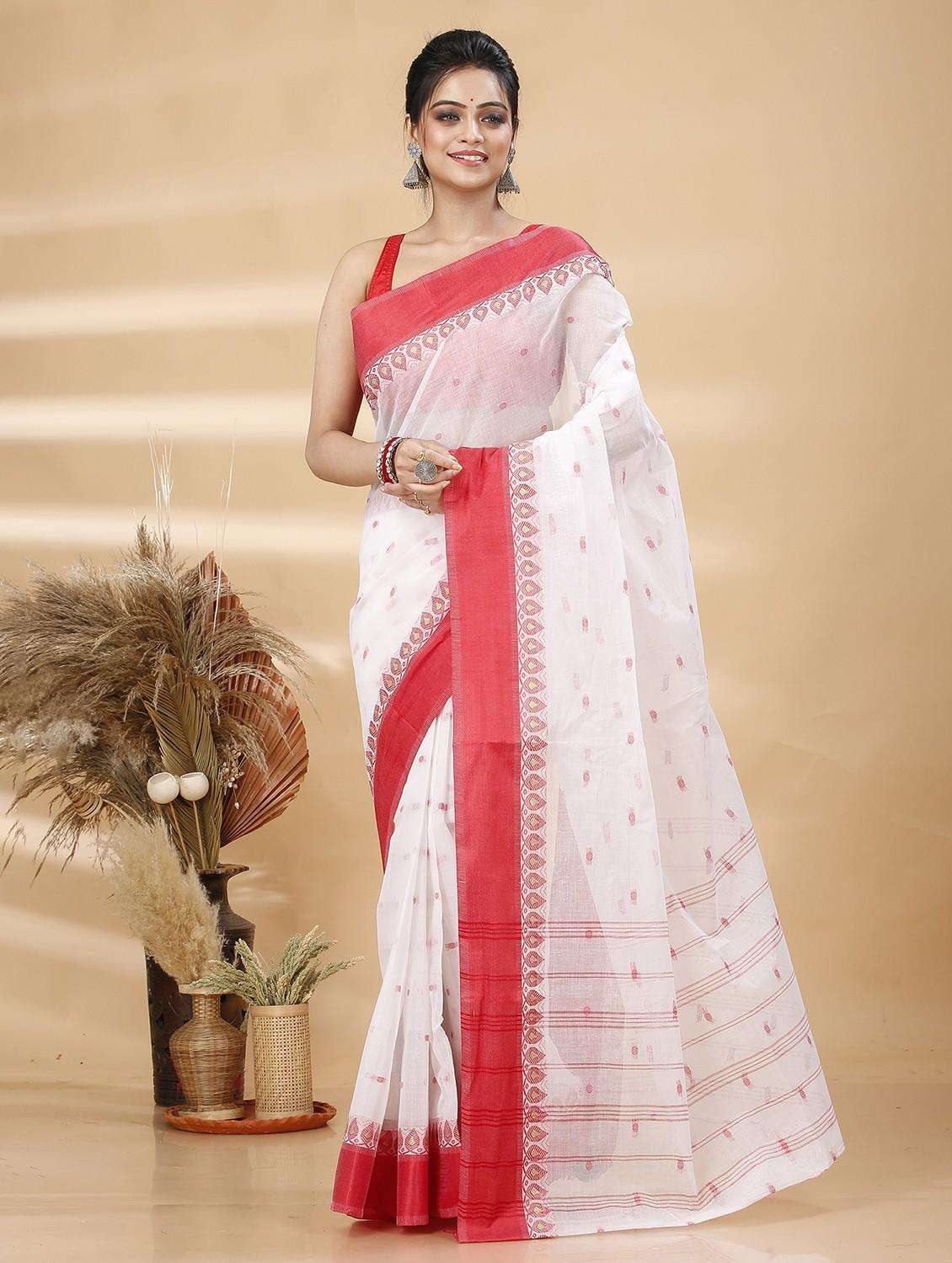 women self design handloom saree - 22260917 -  Standard Image - 1