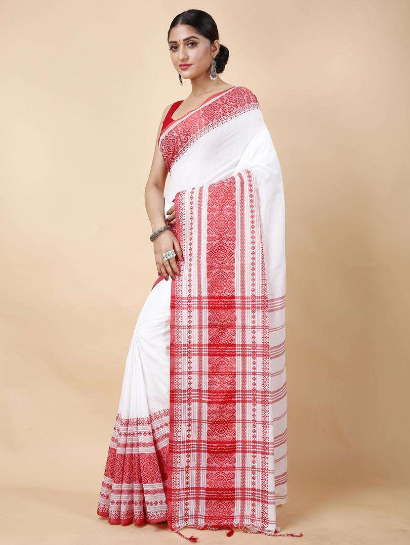 women self design handloom saree - 22261211 -  Standard Image - 1