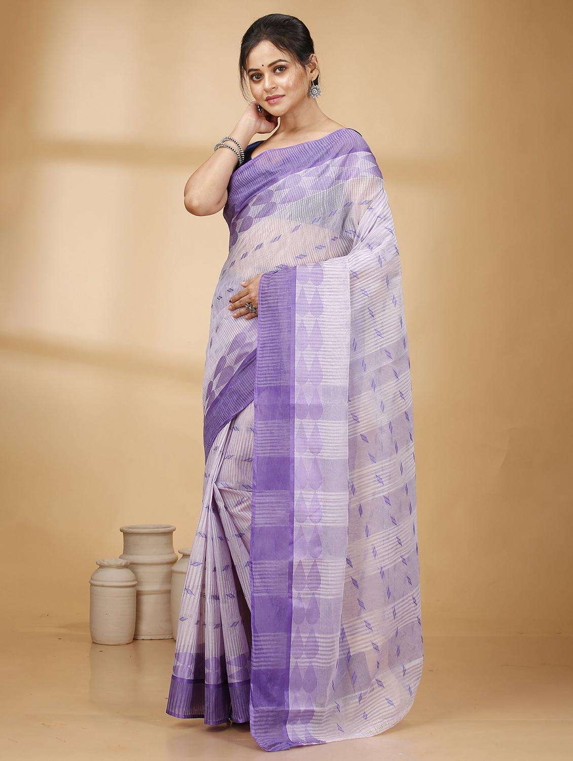 women self design handloom saree - 22261329 -  Standard Image - 1