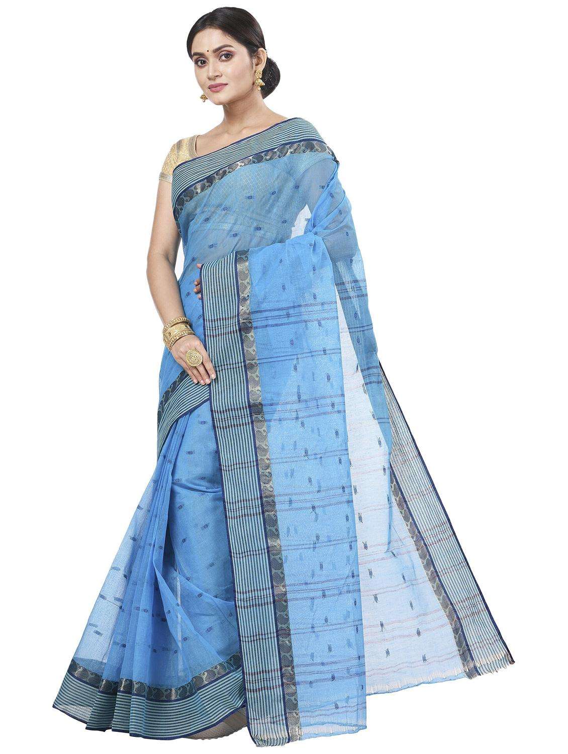 women self design handloom saree - 22261479 -  Standard Image - 1