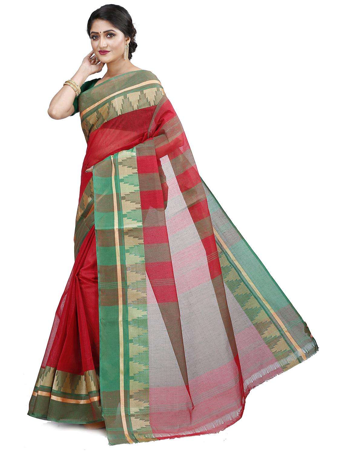 women self design handloom saree - 22261508 -  Standard Image - 1
