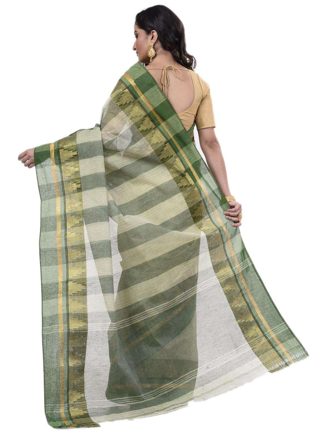 women self design handloom saree - 22261581 -  Standard Image - 1