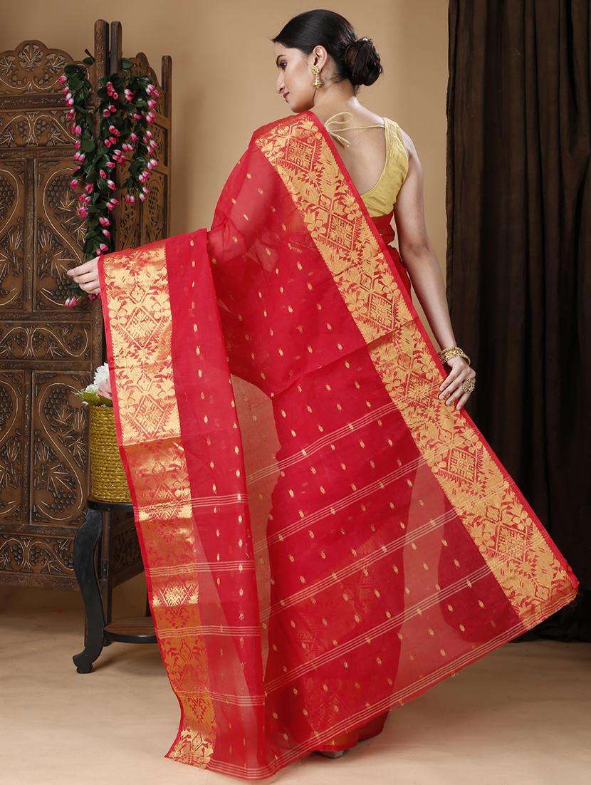 women self design handloom saree - 22261670 -  Standard Image - 1