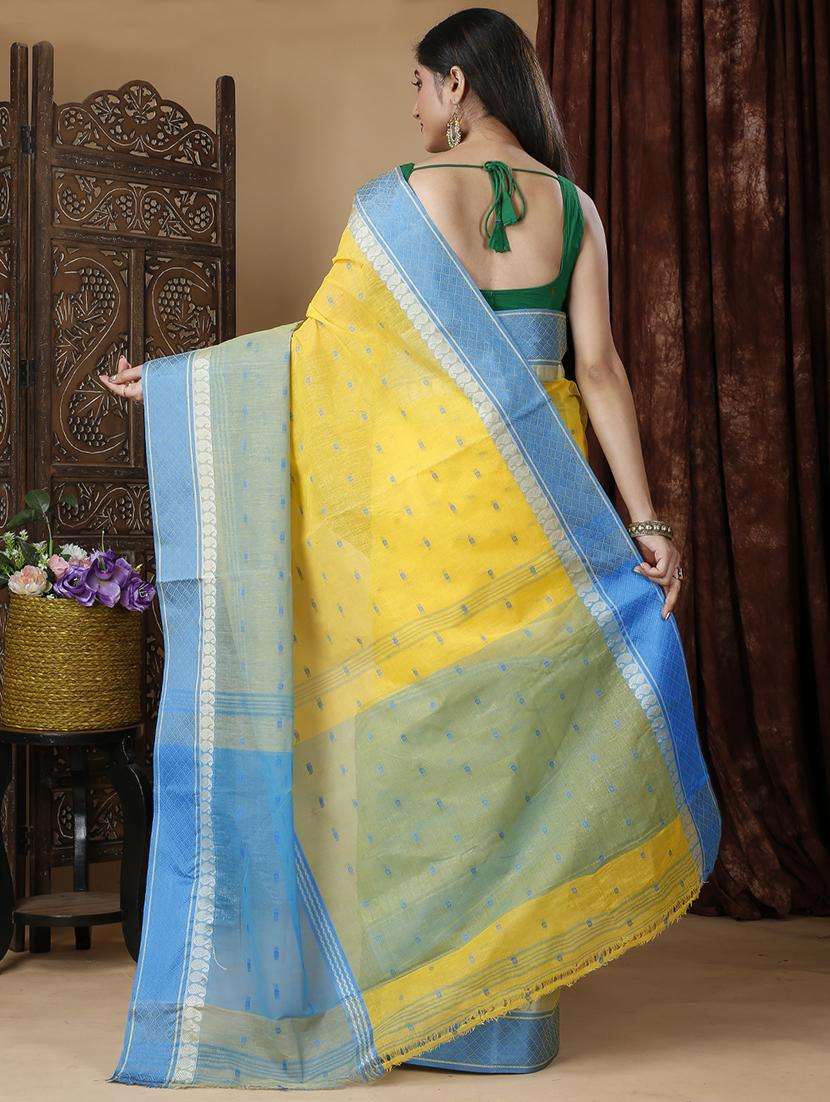 women self design handloom saree - 22261677 -  Standard Image - 1