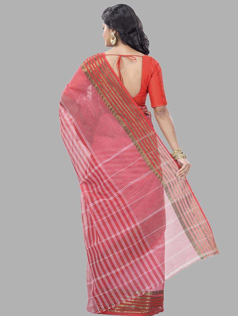 women self design handloom saree - 22262019 -  Standard Image - 1