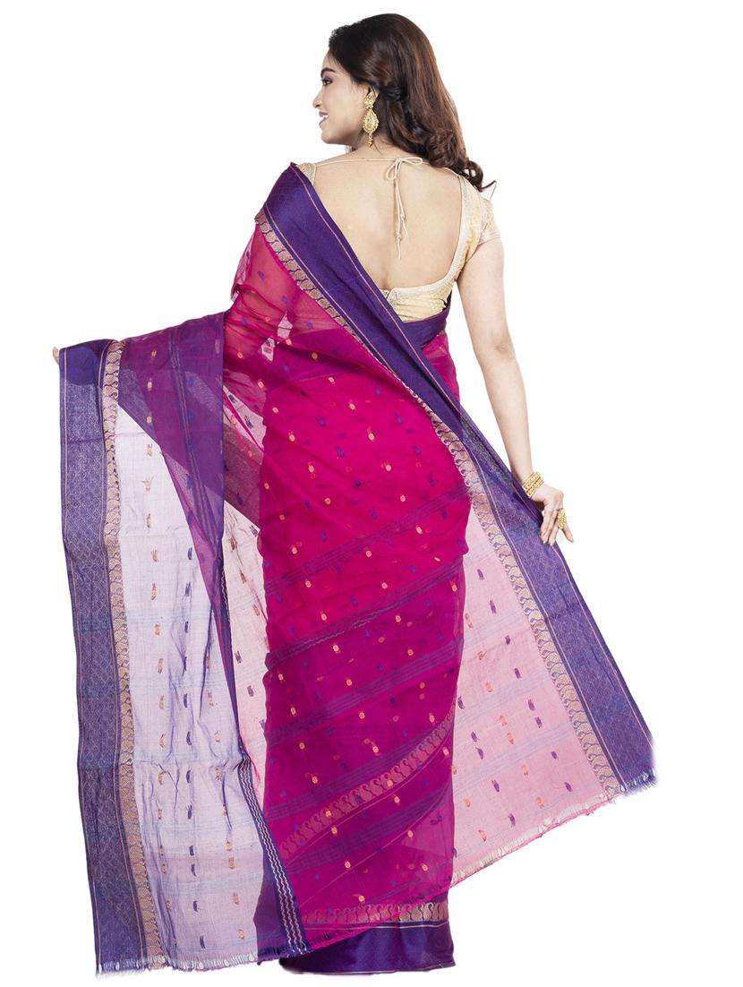 women self design handloom saree - 22262026 -  Standard Image - 1