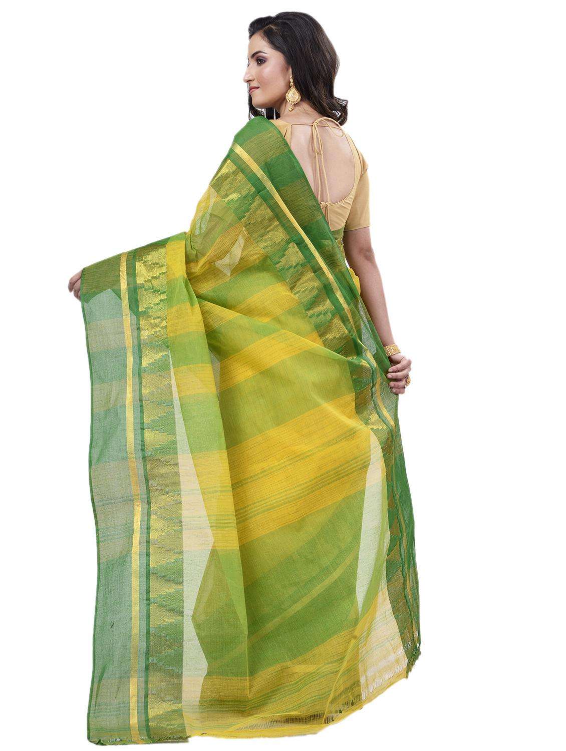 women self design handloom saree with blouse - 22262094 -  Standard Image - 1