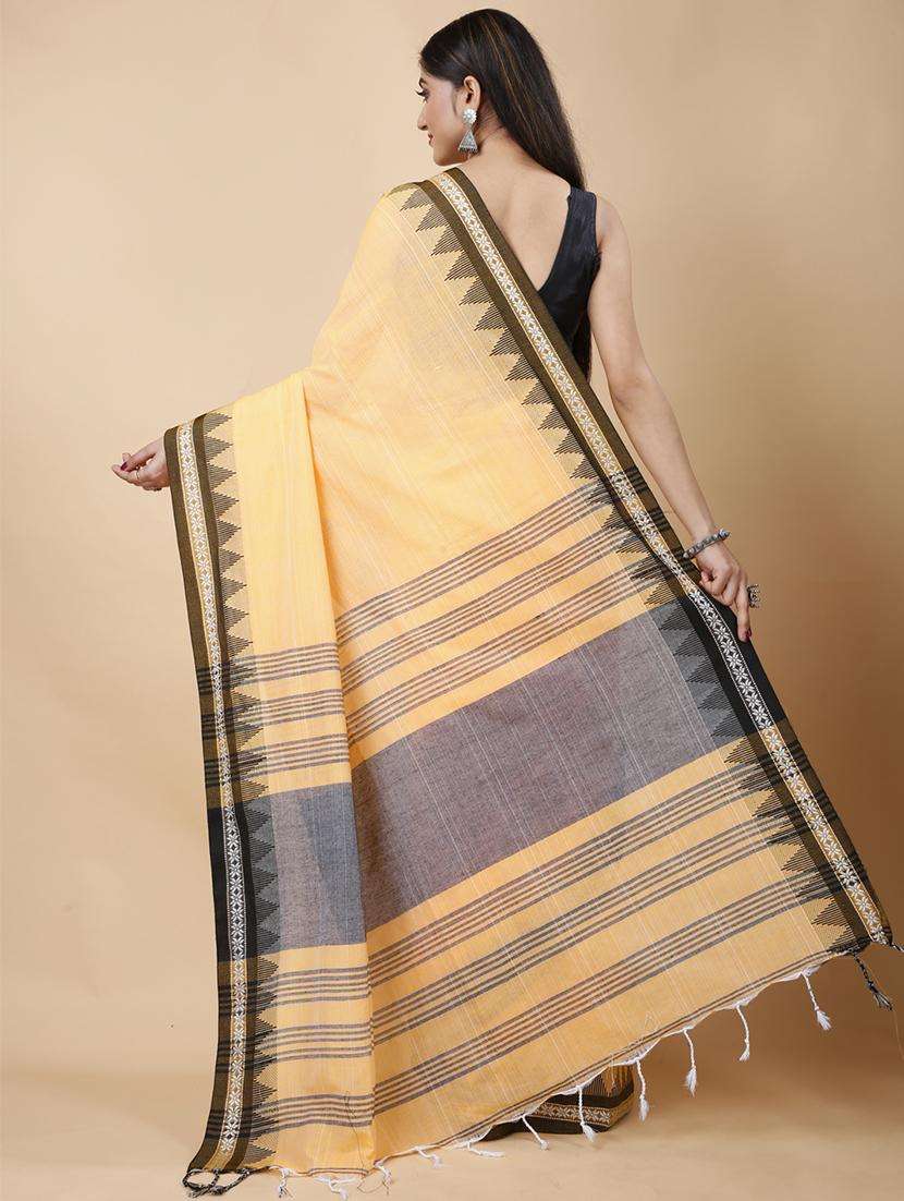 women self design handloom saree with blouse - 22262102 -  Standard Image - 1