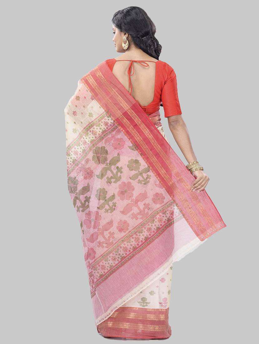 women self design handloom saree - 22262437 -  Standard Image - 1