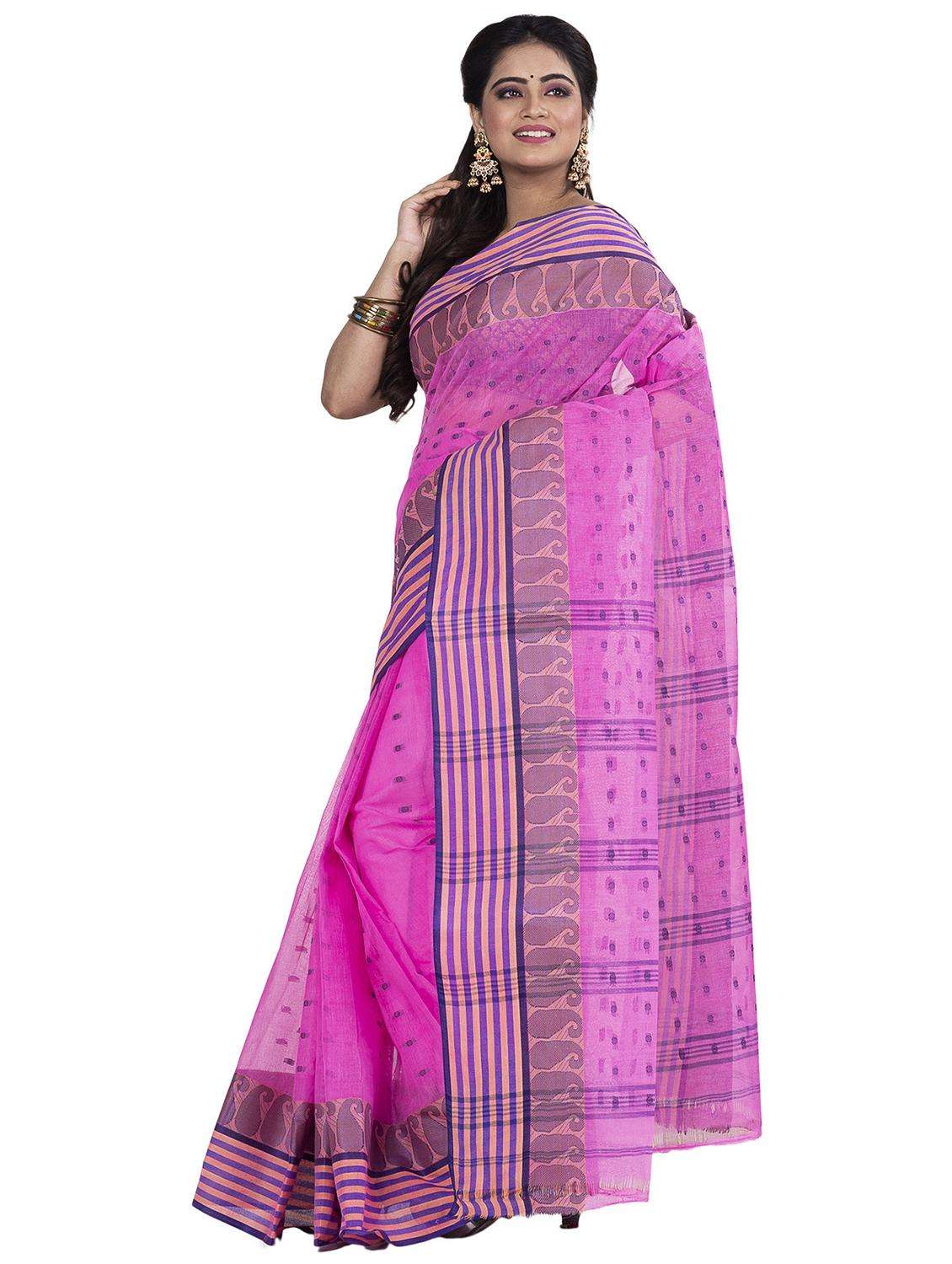 women self design handloom saree - 22262726 -  Standard Image - 1