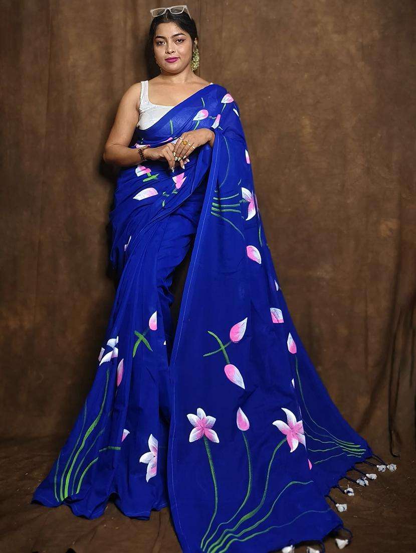 women floral printed saree - 22262744 -  Standard Image - 1