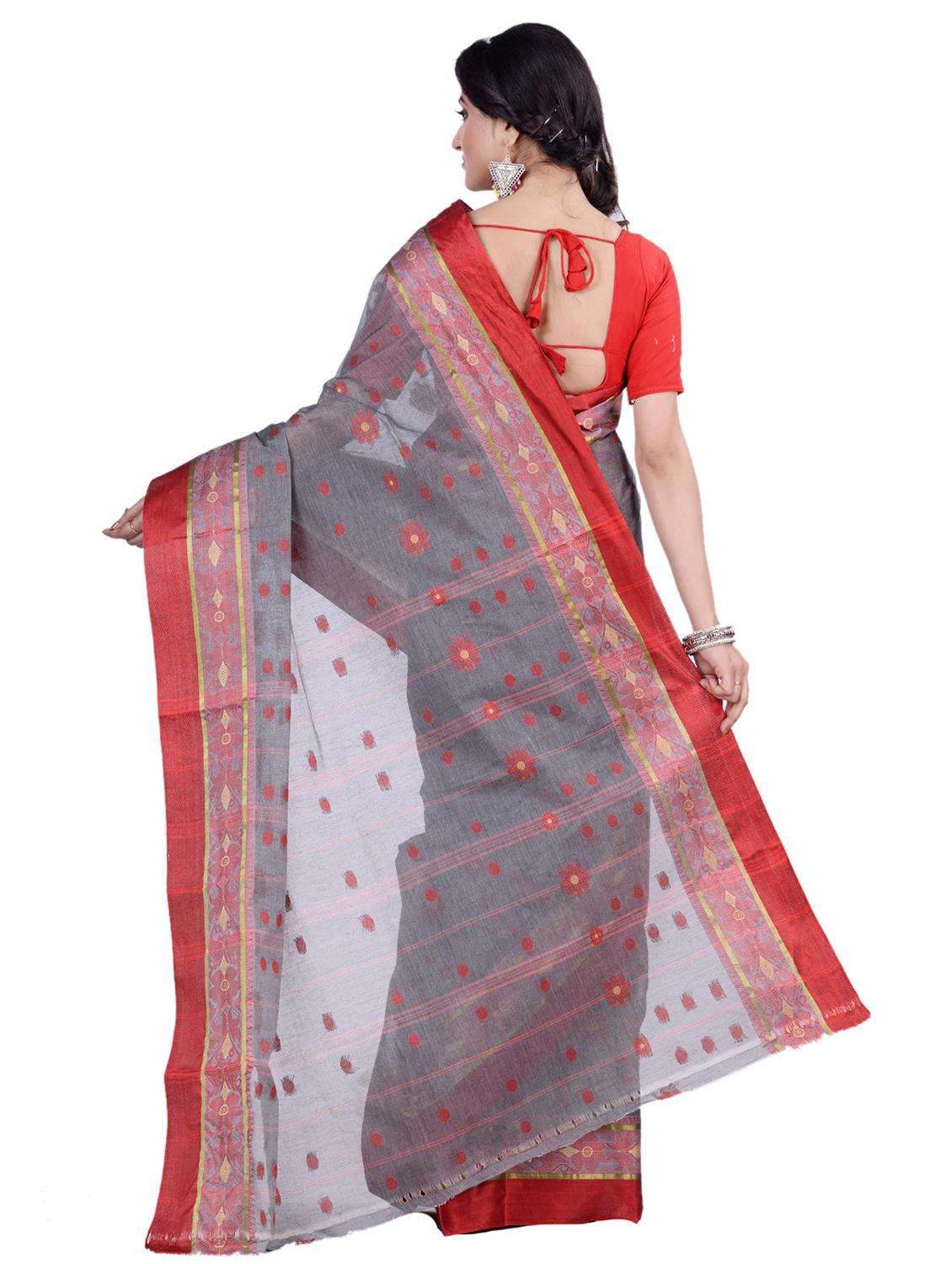 women self design handloom saree - 22262864 -  Standard Image - 1