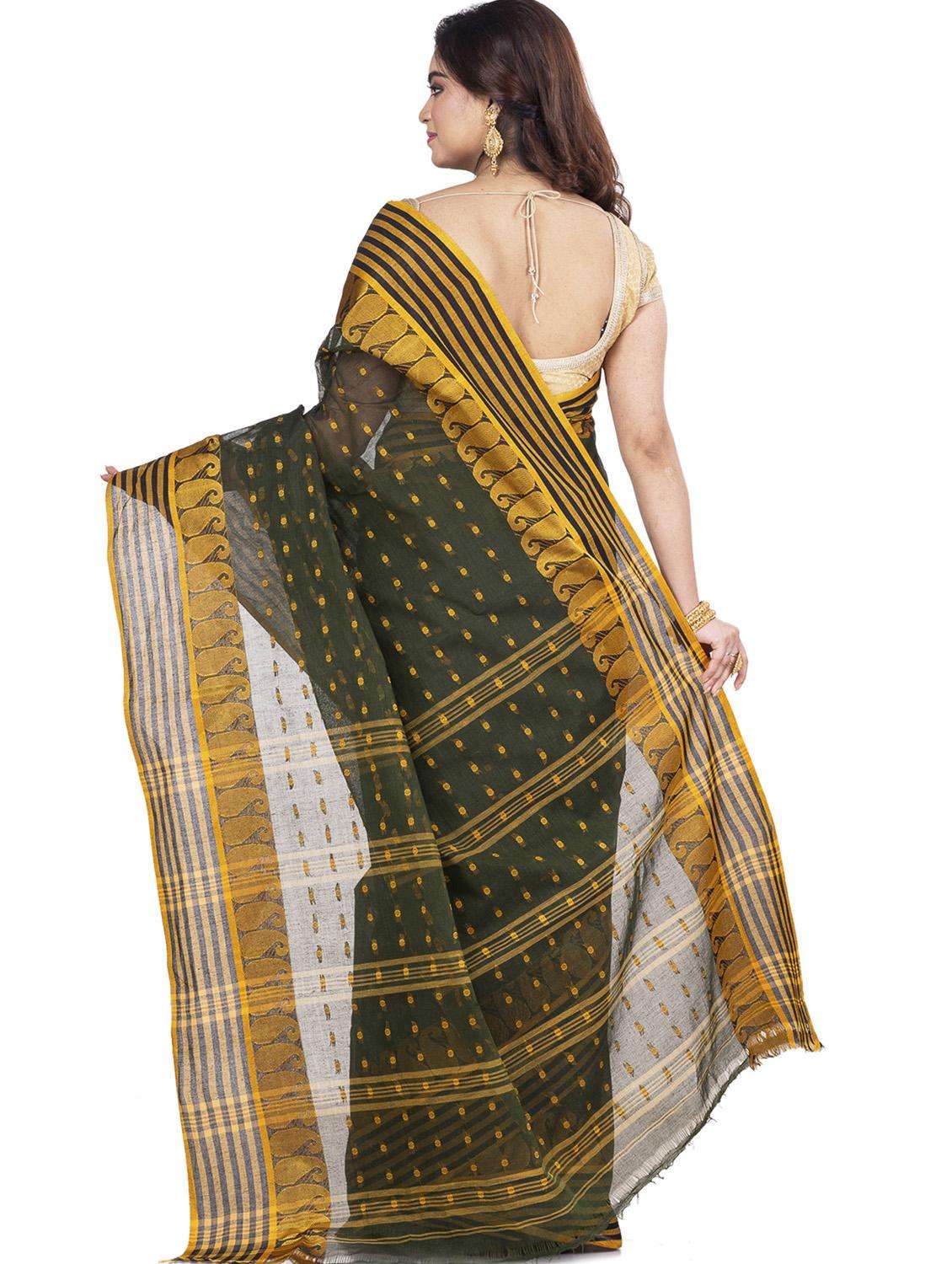 women self design handloom saree - 22262951 -  Standard Image - 1