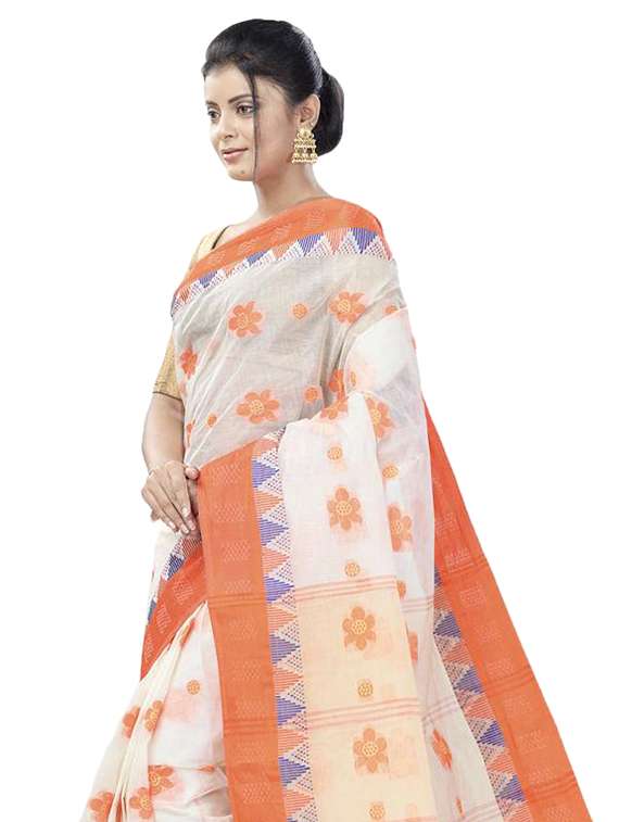 women self design handloom saree - 22263291 -  Standard Image - 1