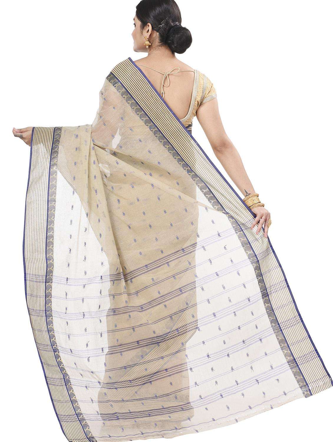 women self design handloom saree - 22263360 -  Standard Image - 1