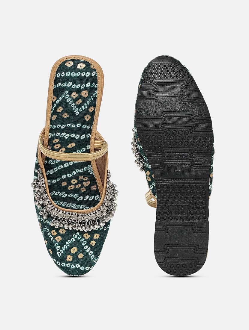 women embellished flat mules - 22263432 -  Standard Image - 1