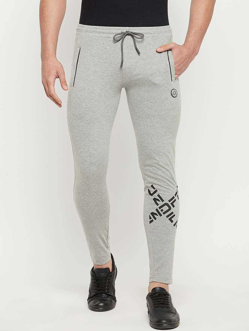 men mid rise slim fit track pant - 22264035 -  Standard Image - 1