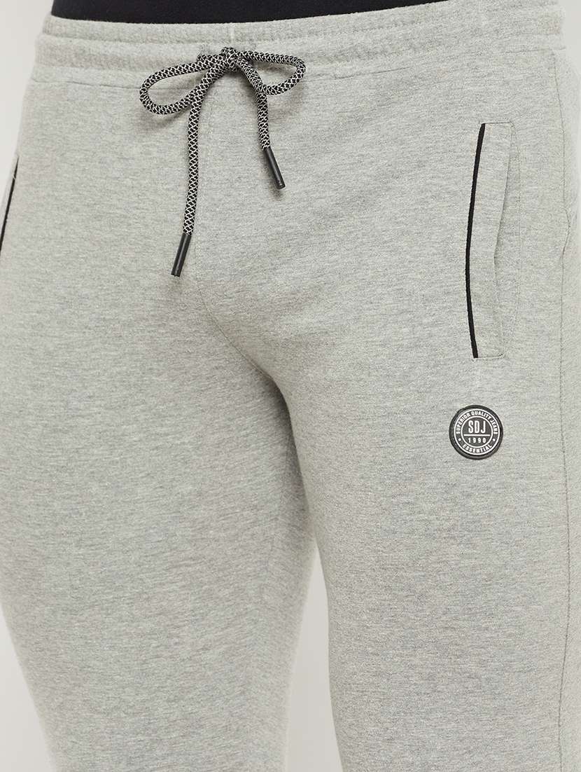 men mid rise slim fit track pant - 22264035 -  Standard Image - 4
