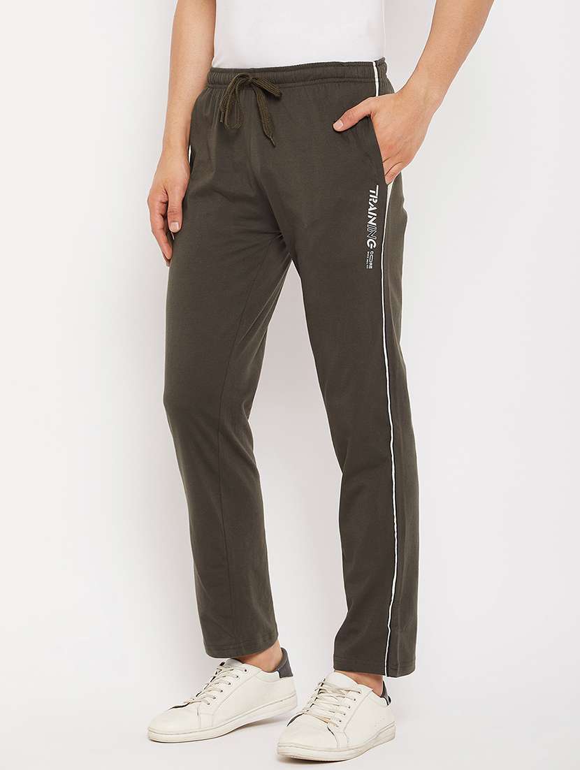 men mid rise regular fit track pant - 22264039 -  Standard Image - 1
