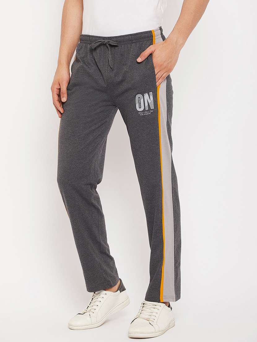 men mid rise regular fit track pant - 22264042 -  Standard Image - 1