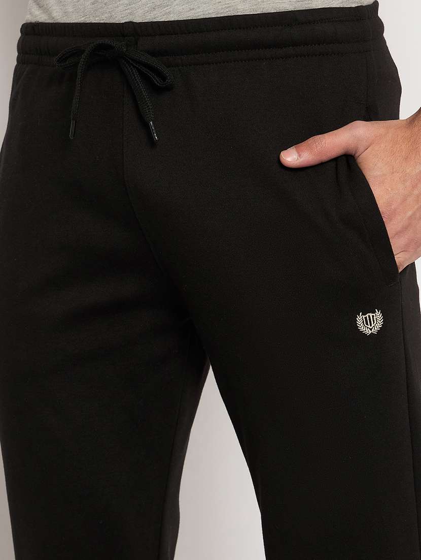 men mid rise slim fit track pant - 22264049 -  Standard Image - 4