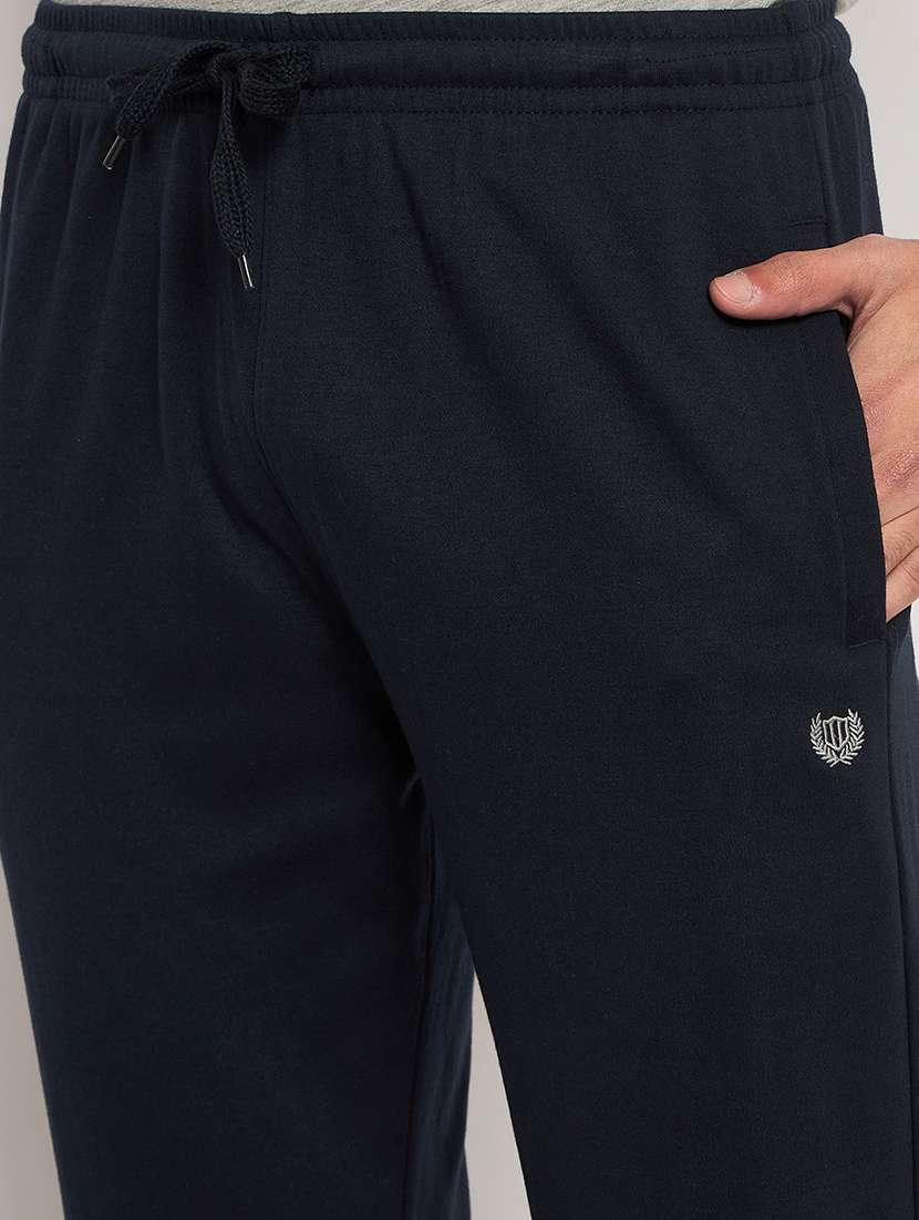 men solid mid rise regular fit track pant - 22264051 -  Standard Image - 4