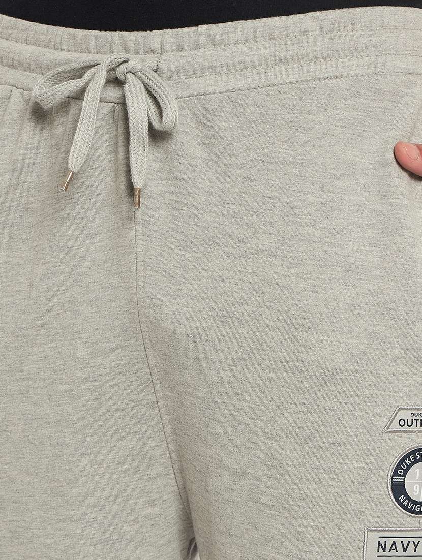 men solid mid rise regular fit track pant - 22264057 -  Standard Image - 4