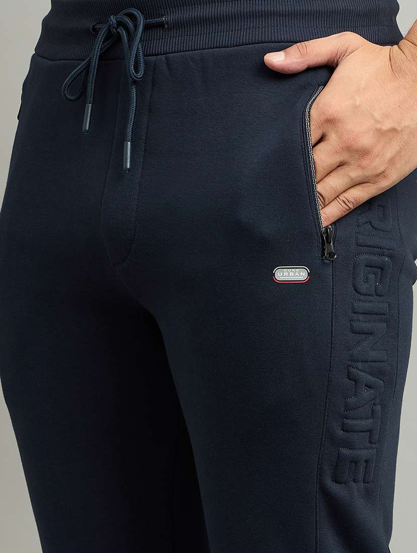 men solid mid rise regular fit track pant - 22264070 -  Standard Image - 4