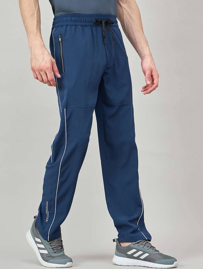 men solid mid rise relaxed fit track pant - 22264097 -  Standard Image - 1