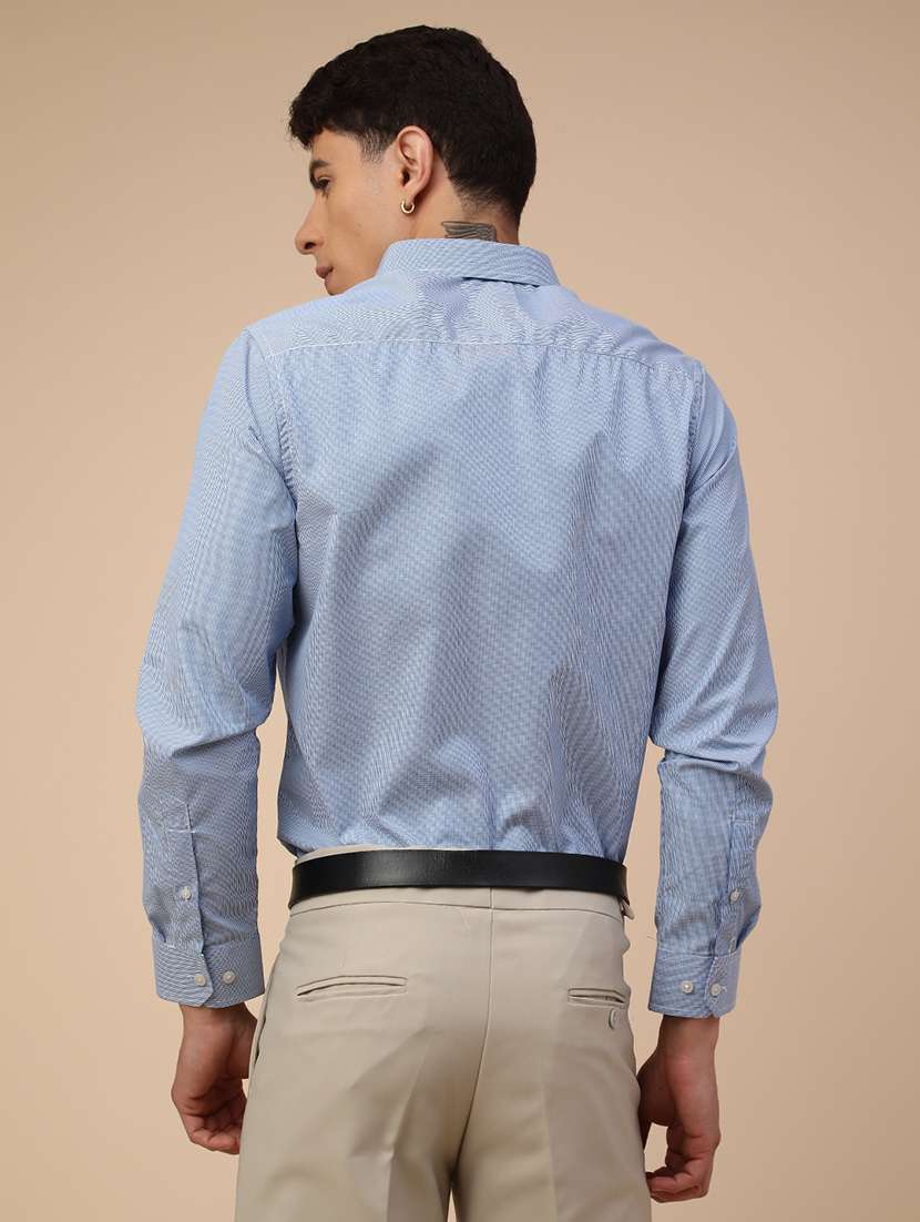 men printed long sleeves formal shirt - 22264205 -  Standard Image - 4