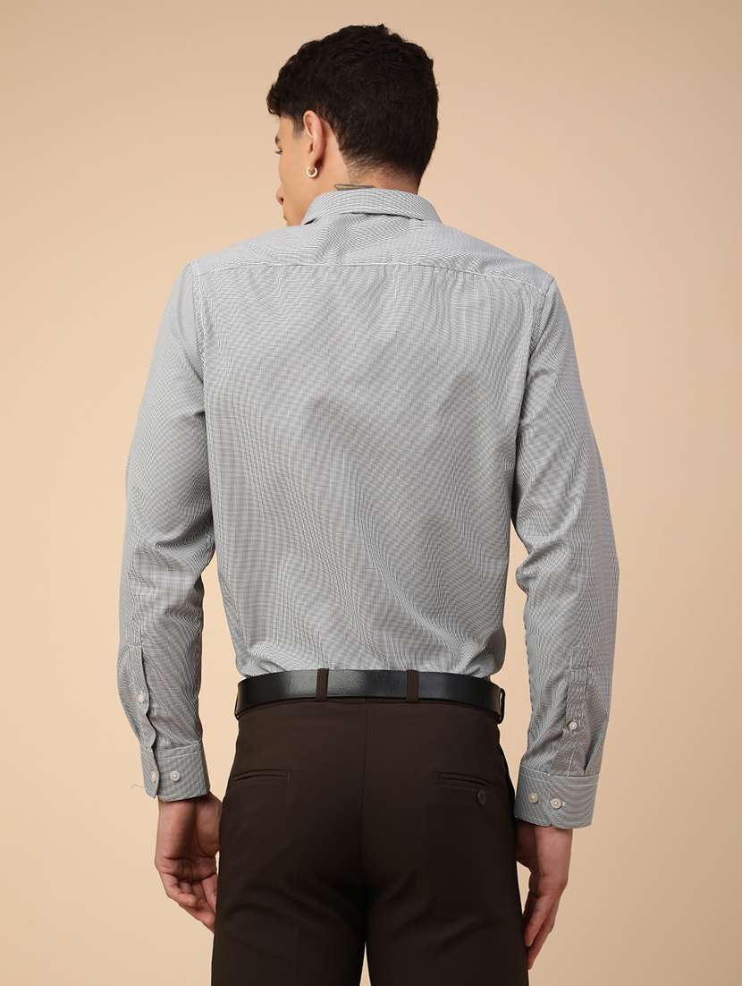 men printed long sleeves formal shirt - 22264206 -  Standard Image - 4