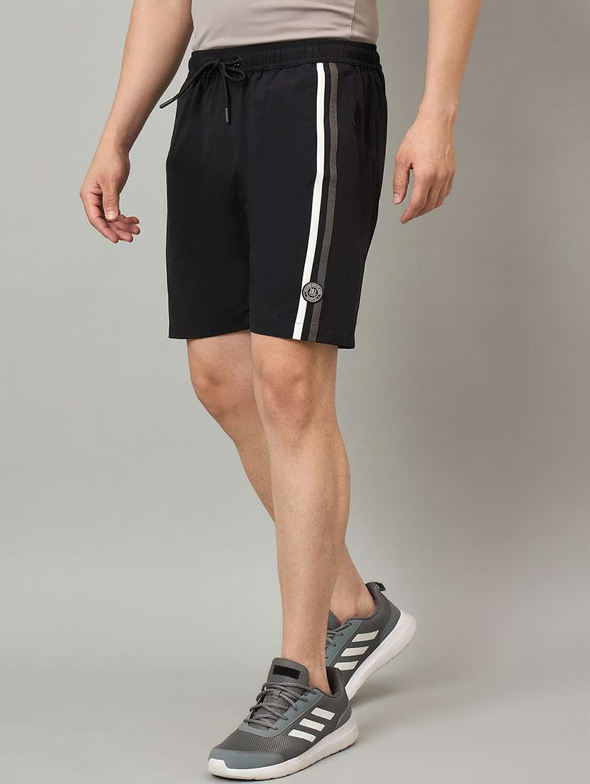 men striped mid rise regular fit shorts - 22264283 -  Standard Image - 1