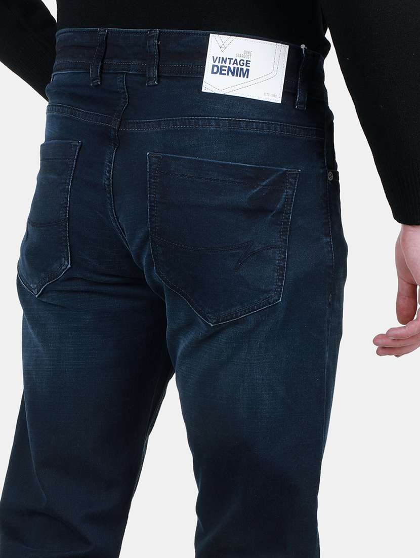 men solid mid rise slim fit jean - 22264477 -  Standard Image - 4