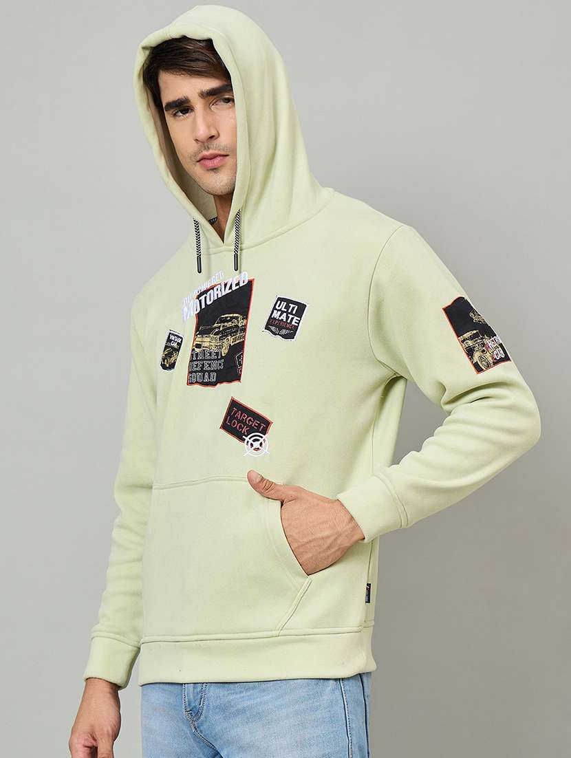men printed long sleeve sweatshirt - 22264540 -  Standard Image - 1