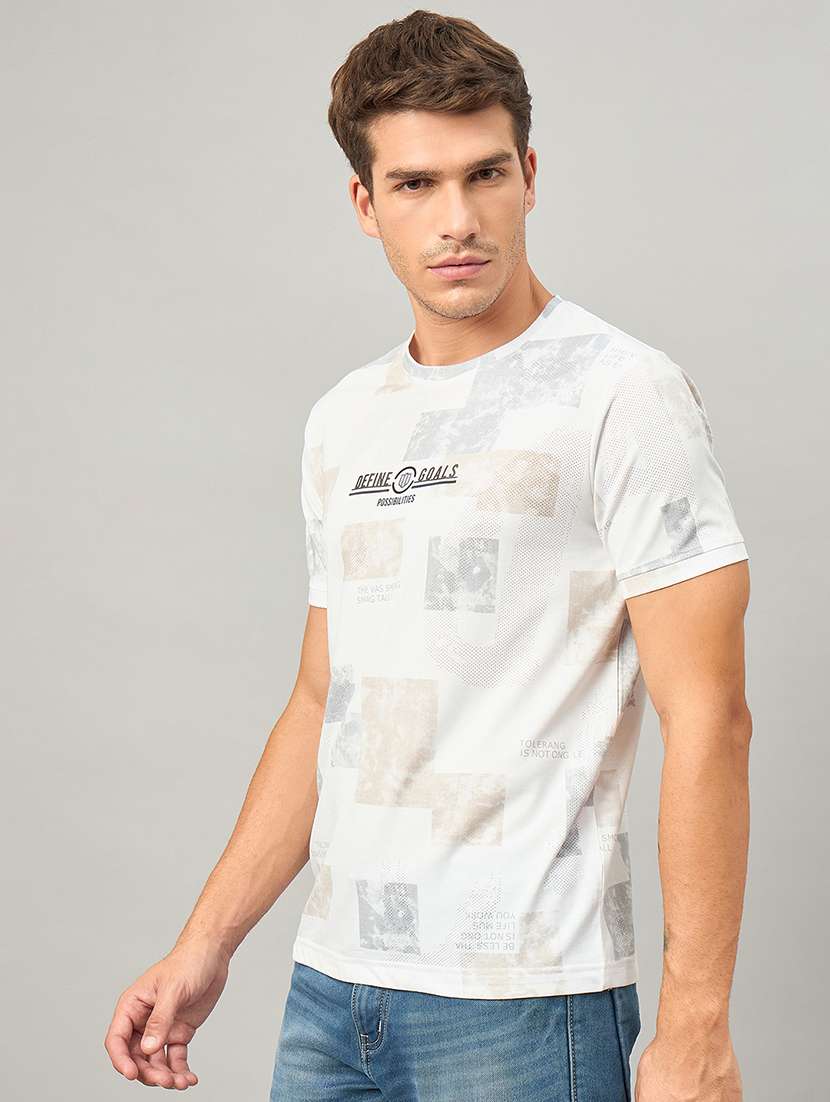 men printed short sleeve t-shirt - 22264601 -  Standard Image - 1