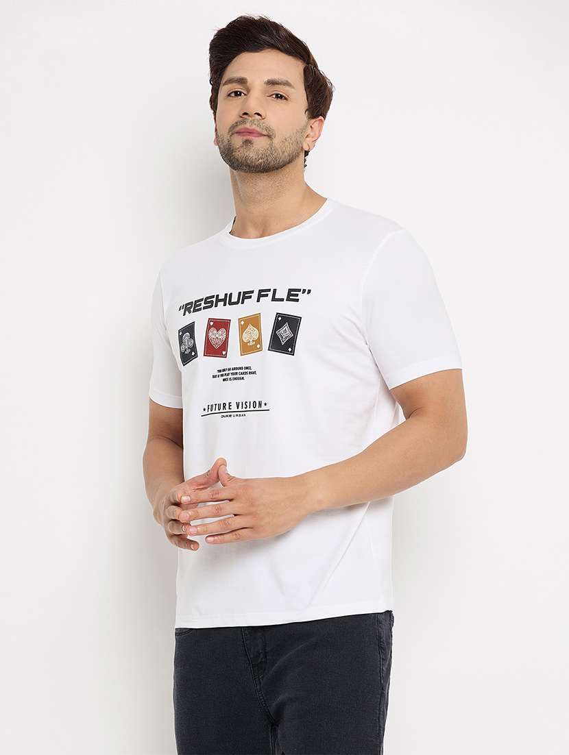 men printed short sleeve t-shirt - 22264605 -  Standard Image - 1