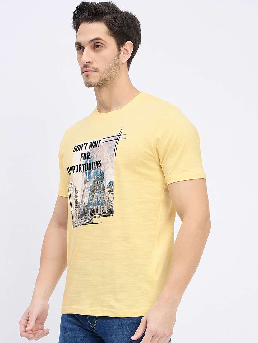 men printed short sleeve t-shirt - 22264619 -  Standard Image - 1
