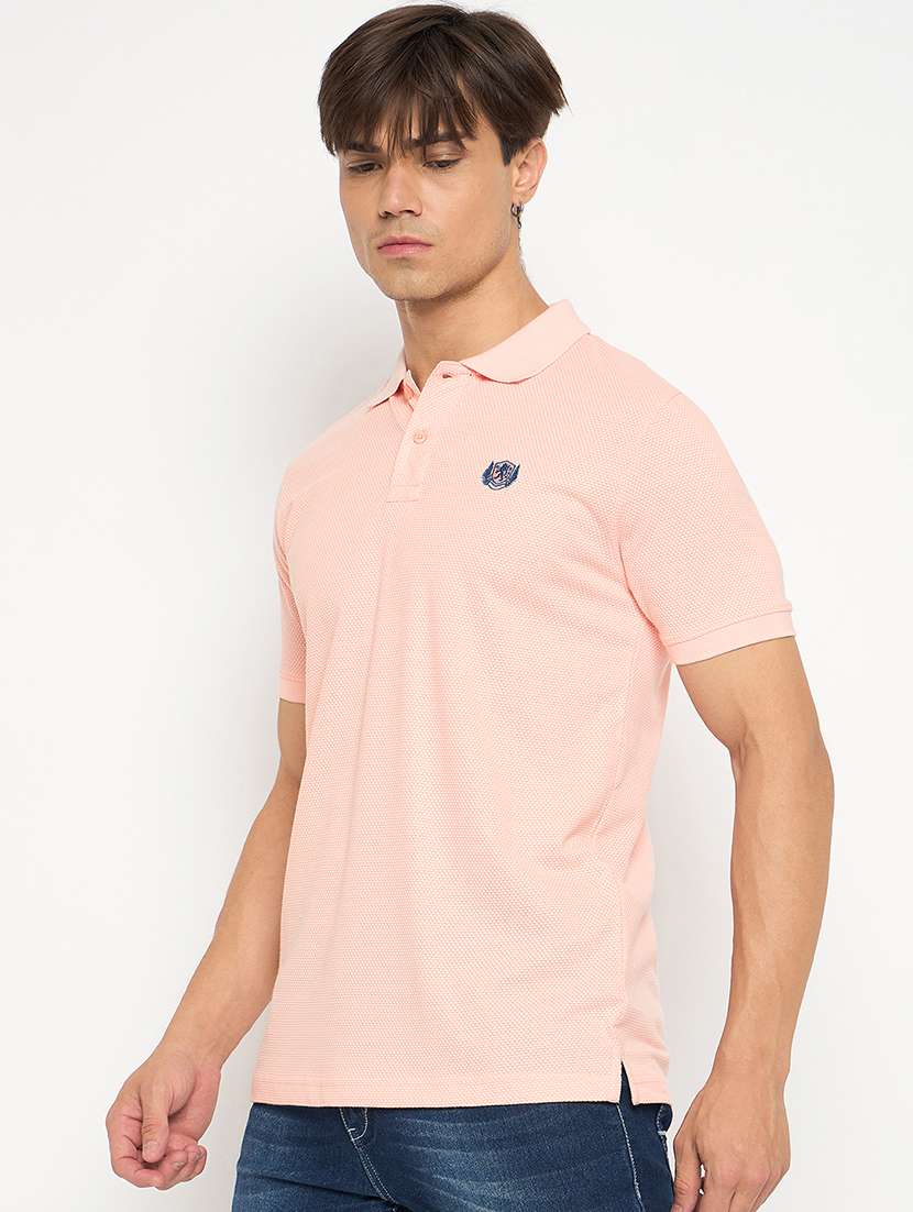 men solid short sleeve regular fit polo t-shirt - 22264634 -  Standard Image - 1