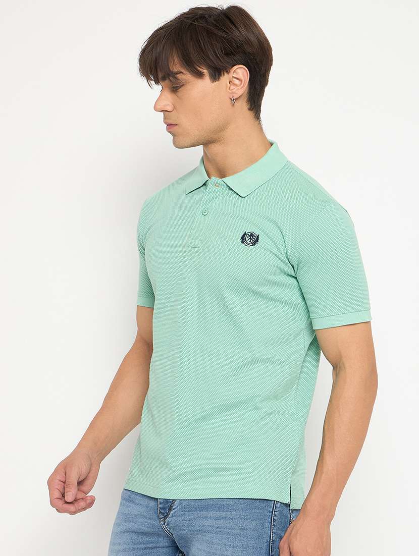 men solid short sleeve regular fit polo t-shirt - 22264635 -  Standard Image - 1