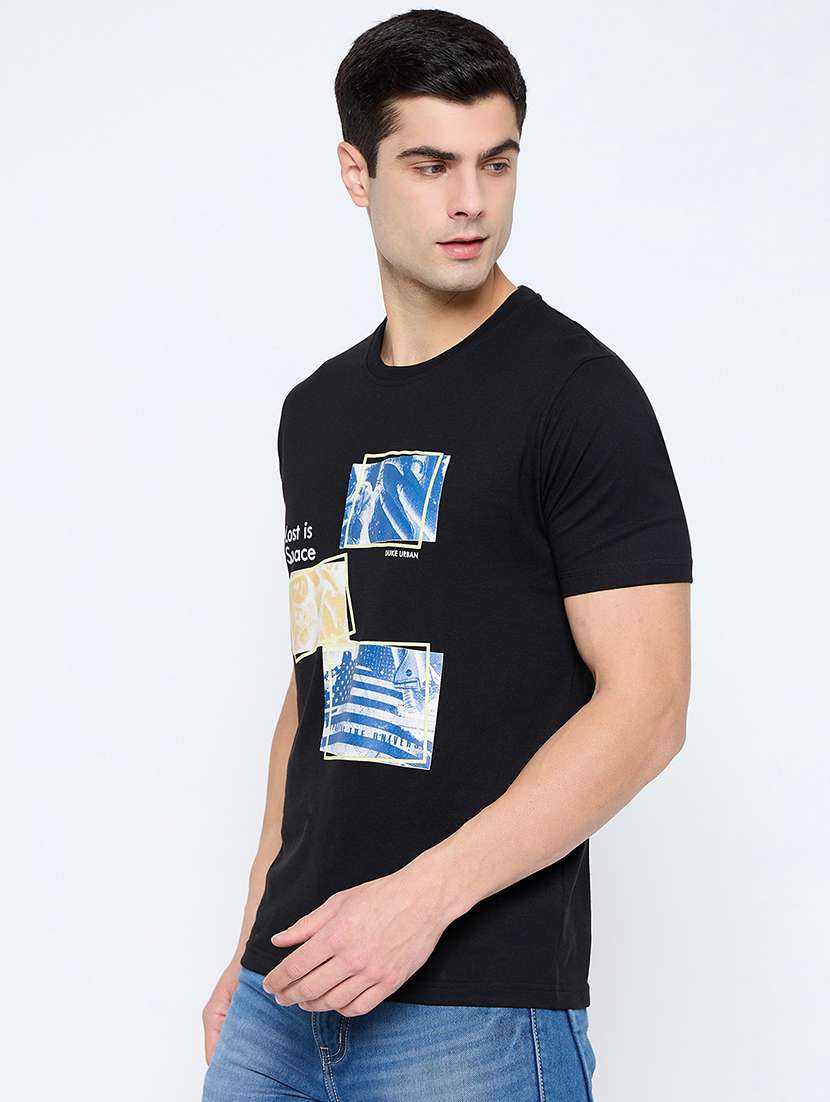 men printed short sleeve t-shirt - 22264638 -  Standard Image - 1