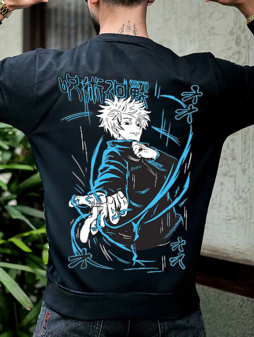 men graphic long sleeve regular fit sweatshirt - 22264765 -  Standard Image - 6