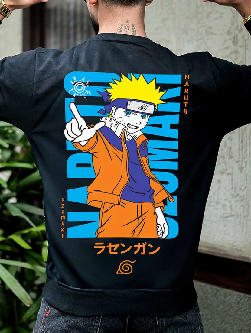 men printed long sleeve regular fit sweatshirt - 22264770 -  Standard Image - 6