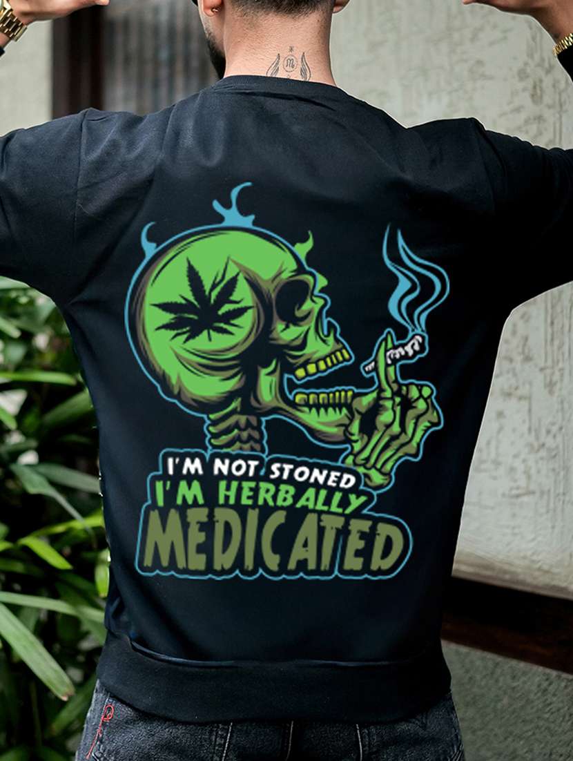 men printed long sleeve regular fit sweatshirt - 22264775 -  Standard Image - 6