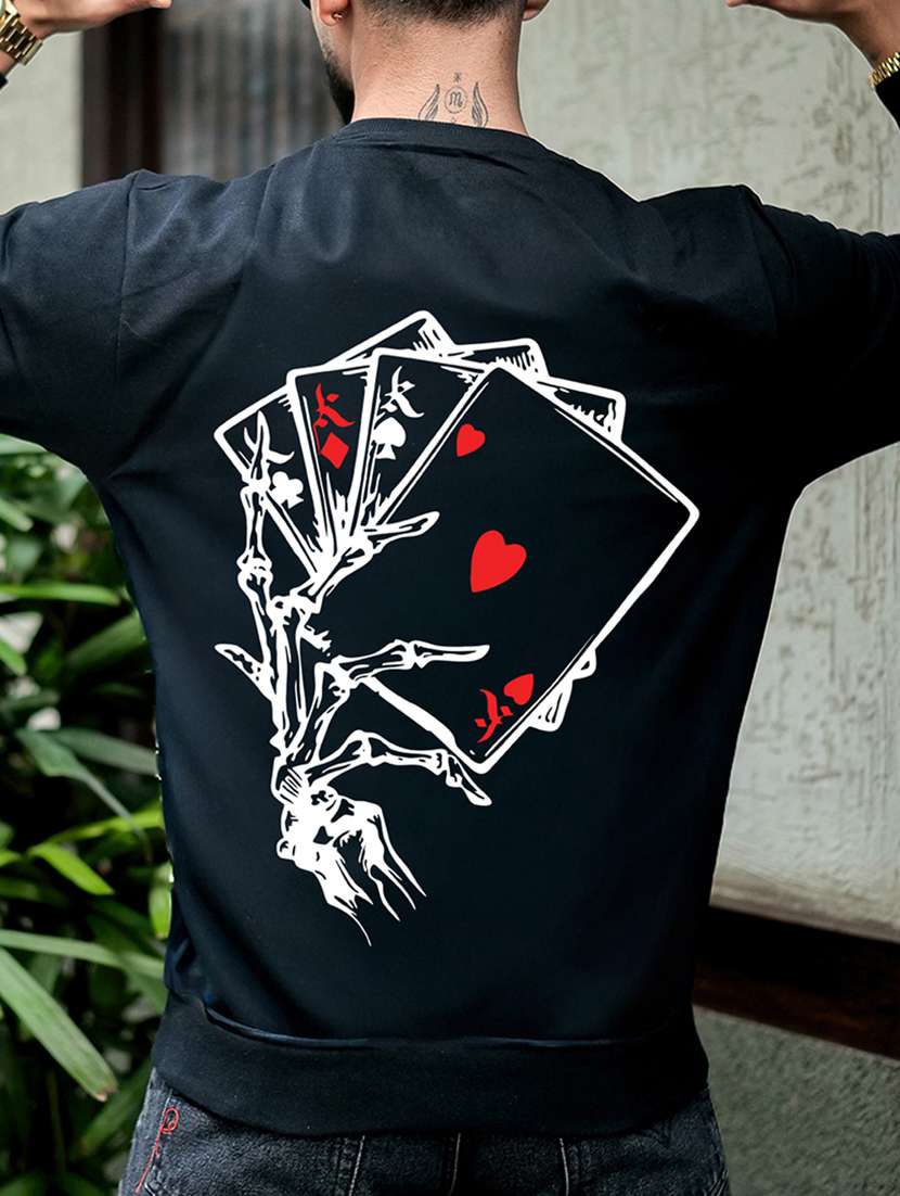 men graphic long sleeve regular fit sweatshirt - 22264793 -  Standard Image - 6