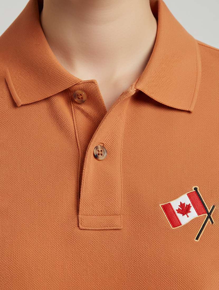 women short sleeve oversized polo t-shirt - 22264818 -  Standard Image - 4