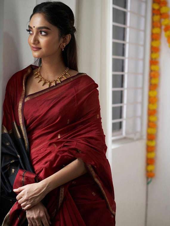 women self design southern silk saree with blouse - 22264953 -  Standard Image - 4